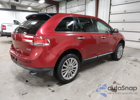 2012 Lincoln Mkx z USA, uszkodzony, nr VIN 2LMDJ6JK3CBL02466